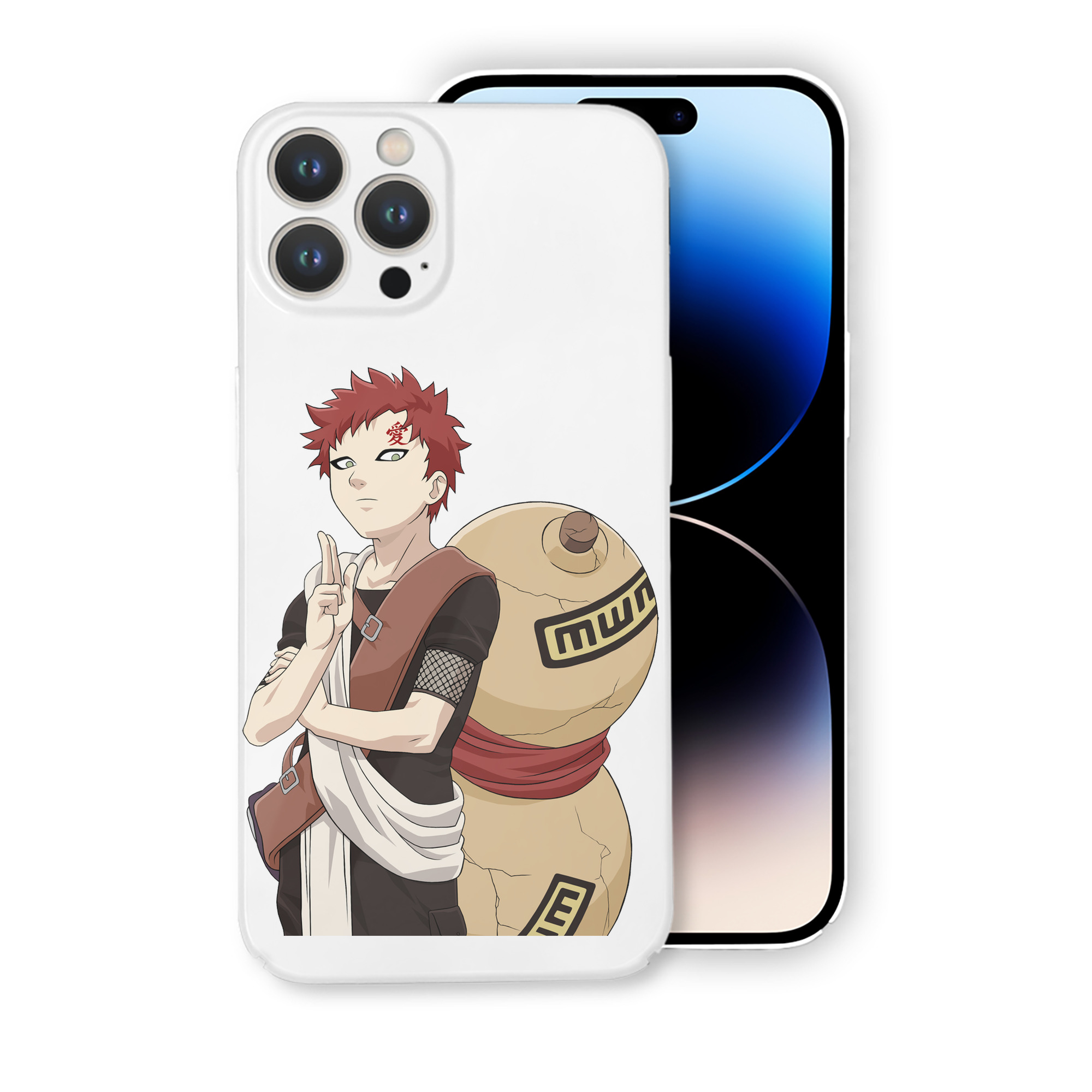 （画像用） NARUTO -ナルト- ガアラ Gaara 【iPhone 14シリーズ対応】ハードケース